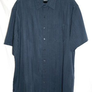 Island Passport Mens 2XL Navy Blue Shirt